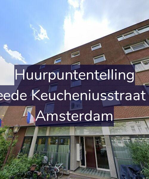 Foto gevel Huurpuntentelling voor Tweede Keucheniusstraat 3-C, Amsterdam