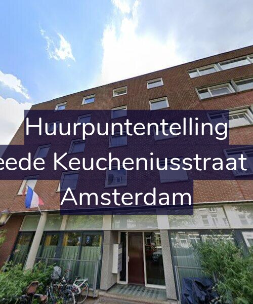Foto gevel Huurpuntentelling voor Tweede Keucheniusstraat 1-A, Amsterdam