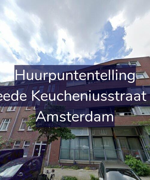 Foto gevel Huurpuntentelling voor Tweede Keucheniusstraat 1-D, Amsterdam