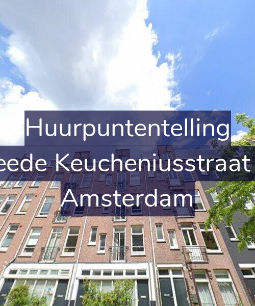 Foto gevel Huurpuntentelling voor Tweede Keucheniusstraat 8-2, Amsterdam