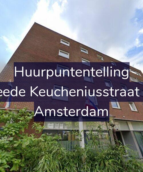 Foto gevel Huurpuntentelling voor Tweede Keucheniusstraat 3-D, Amsterdam