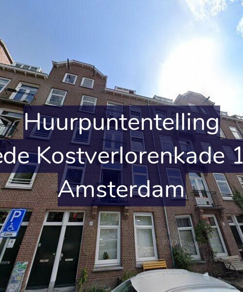 Foto gevel Huurpuntentelling voor Tweede Kostverlorenkade 137-2, Amsterdam