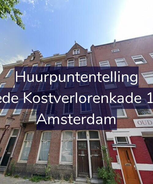 Foto gevel Huurpuntentelling voor Tweede Kostverlorenkade 127-2, Amsterdam