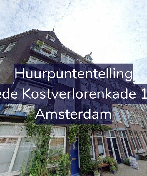 Foto gevel Huurpuntentelling voor Tweede Kostverlorenkade 150-2, Amsterdam
