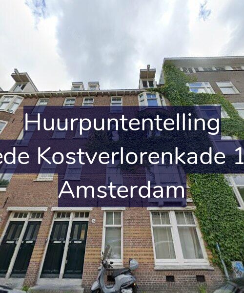 Foto gevel Huurpuntentelling voor Tweede Kostverlorenkade 119-2, Amsterdam