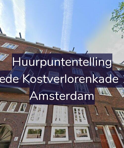 Foto gevel Huurpuntentelling voor Tweede Kostverlorenkade 10-2, Amsterdam