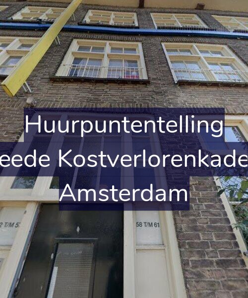 Foto gevel Huurpuntentelling voor Tweede Kostverlorenkade 57, Amsterdam