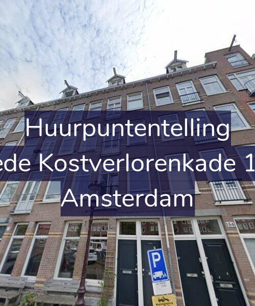 Foto gevel Huurpuntentelling voor Tweede Kostverlorenkade 153-2, Amsterdam