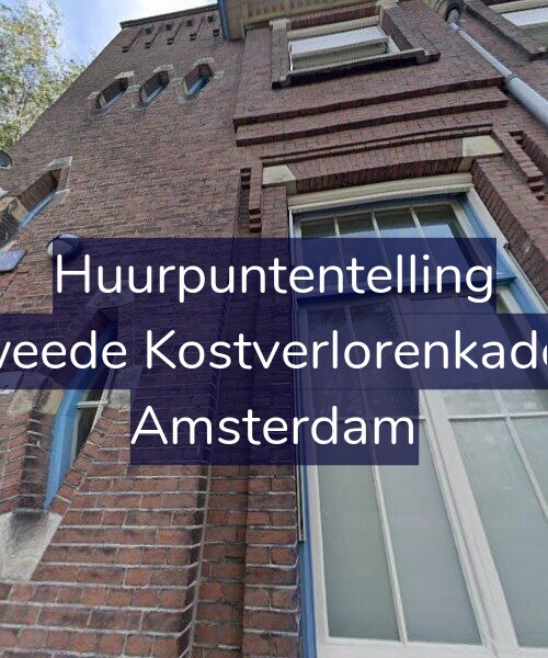 Foto gevel Huurpuntentelling voor Tweede Kostverlorenkade 5, Amsterdam
