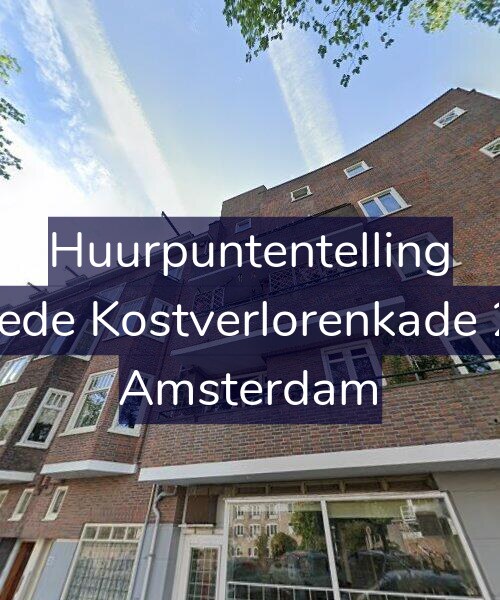 Foto gevel Huurpuntentelling voor Tweede Kostverlorenkade 20-3, Amsterdam