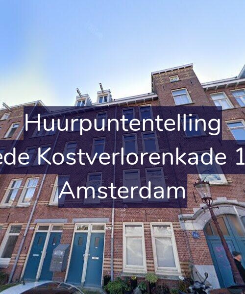 Foto gevel Huurpuntentelling voor Tweede Kostverlorenkade 144-1, Amsterdam