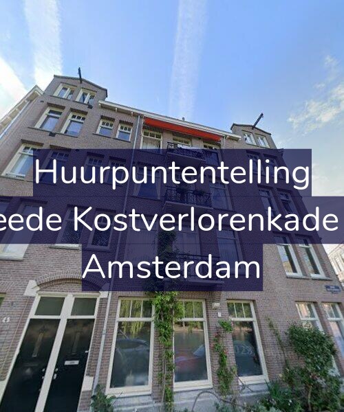 Foto gevel Huurpuntentelling voor Tweede Kostverlorenkade 4-1, Amsterdam