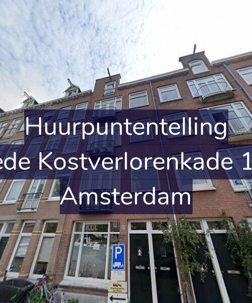 Foto gevel Huurpuntentelling voor Tweede Kostverlorenkade 155-3, Amsterdam