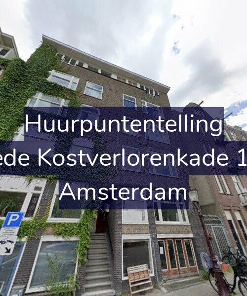 Foto gevel Huurpuntentelling voor Tweede Kostverlorenkade 121-2, Amsterdam