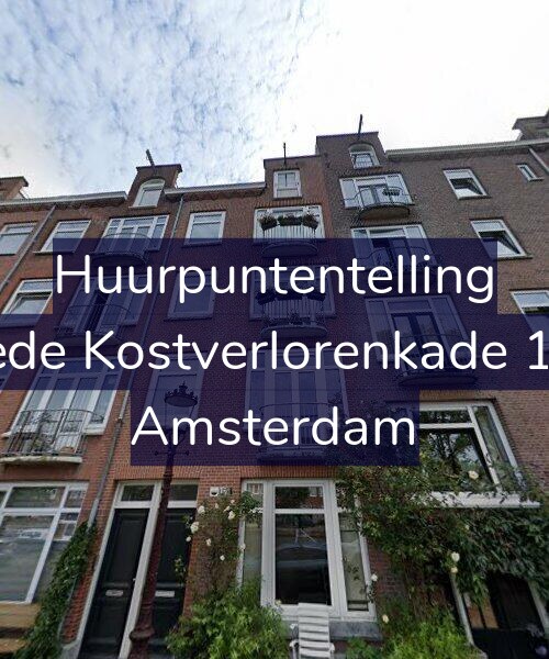 Foto gevel Huurpuntentelling voor Tweede Kostverlorenkade 157-2, Amsterdam