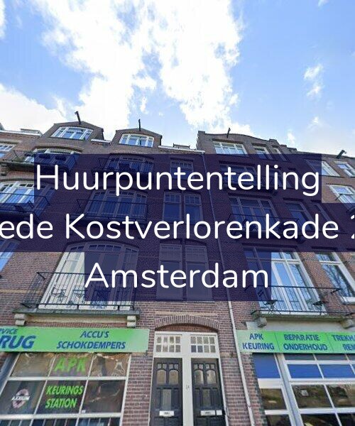 Foto gevel Huurpuntentelling voor Tweede Kostverlorenkade 24-2, Amsterdam