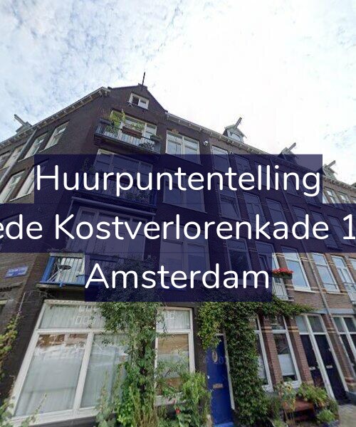 Foto gevel Huurpuntentelling voor Tweede Kostverlorenkade 150-3, Amsterdam