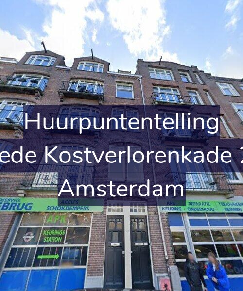 Foto gevel Huurpuntentelling voor Tweede Kostverlorenkade 24-1, Amsterdam