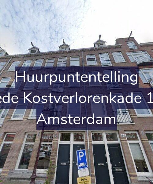 Foto gevel Huurpuntentelling voor Tweede Kostverlorenkade 153-4, Amsterdam