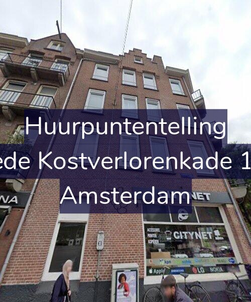 Foto gevel Huurpuntentelling voor Tweede Kostverlorenkade 126-3, Amsterdam