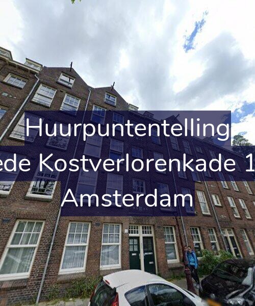 Foto gevel Huurpuntentelling voor Tweede Kostverlorenkade 113-1, Amsterdam