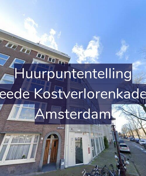 Foto gevel Huurpuntentelling voor Tweede Kostverlorenkade 63, Amsterdam