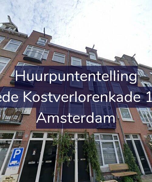 Foto gevel Huurpuntentelling voor Tweede Kostverlorenkade 156-4, Amsterdam