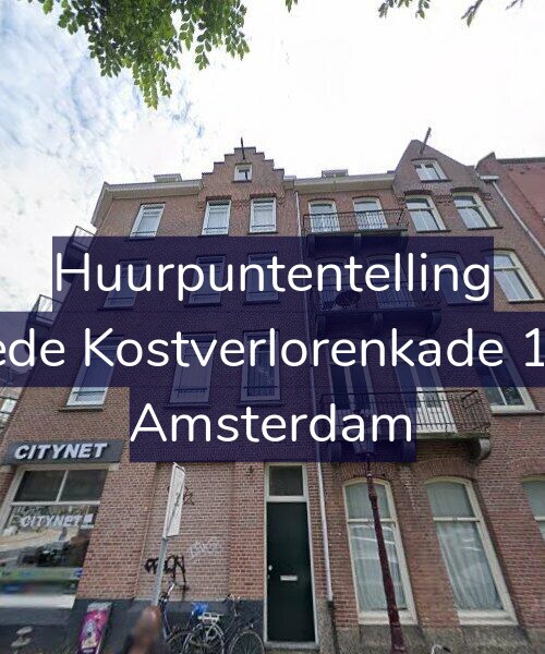 Foto gevel Huurpuntentelling voor Tweede Kostverlorenkade 126-4, Amsterdam