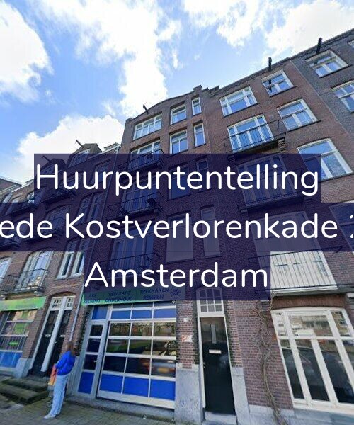 Foto gevel Huurpuntentelling voor Tweede Kostverlorenkade 25-1, Amsterdam