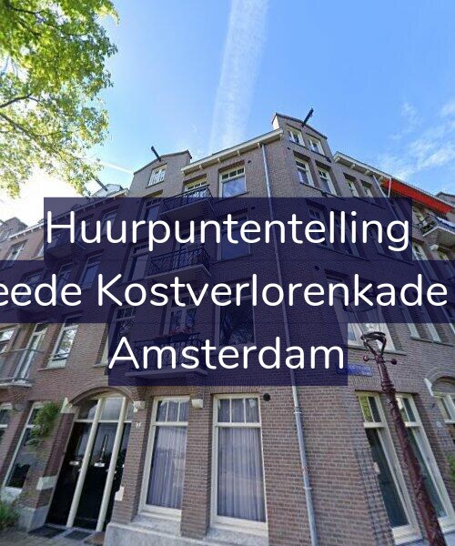 Foto gevel Huurpuntentelling voor Tweede Kostverlorenkade 3-1, Amsterdam