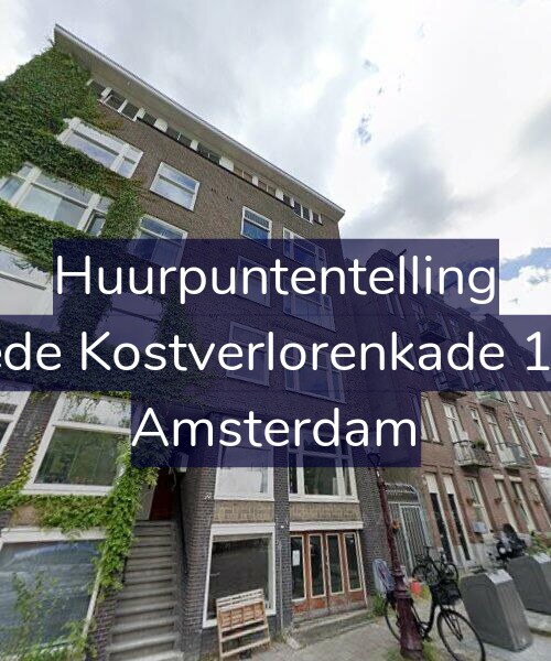 Foto gevel Huurpuntentelling voor Tweede Kostverlorenkade 121-H, Amsterdam