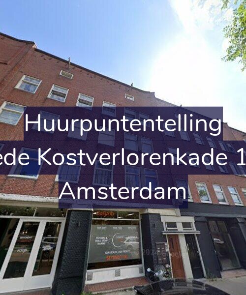 Foto gevel Huurpuntentelling voor Tweede Kostverlorenkade 131-1, Amsterdam