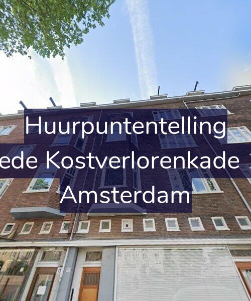 Foto gevel Huurpuntentelling voor Tweede Kostverlorenkade 16-3, Amsterdam