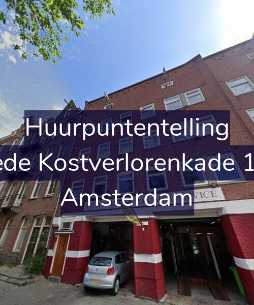 Foto gevel Huurpuntentelling voor Tweede Kostverlorenkade 128-1, Amsterdam