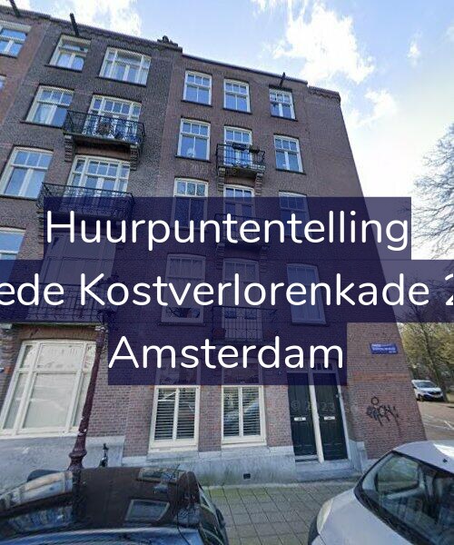 Foto gevel Huurpuntentelling voor Tweede Kostverlorenkade 28-H, Amsterdam