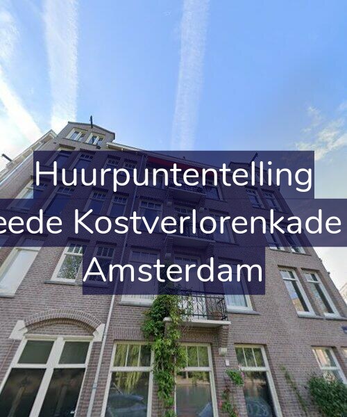 Foto gevel Huurpuntentelling voor Tweede Kostverlorenkade 4-3, Amsterdam