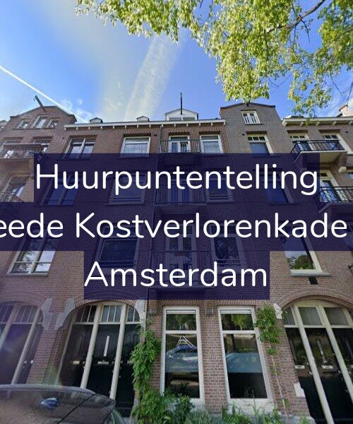 Foto gevel Huurpuntentelling voor Tweede Kostverlorenkade 2-1, Amsterdam