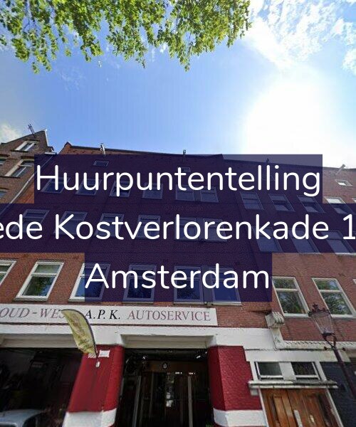Foto gevel Huurpuntentelling voor Tweede Kostverlorenkade 129-3, Amsterdam