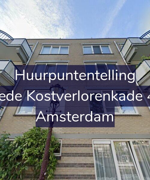 Foto gevel Huurpuntentelling voor Tweede Kostverlorenkade 44-C, Amsterdam