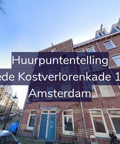 Foto gevel Huurpuntentelling voor Tweede Kostverlorenkade 142-2, Amsterdam