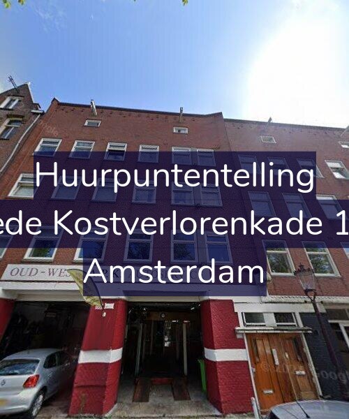 Foto gevel Huurpuntentelling voor Tweede Kostverlorenkade 129-1, Amsterdam