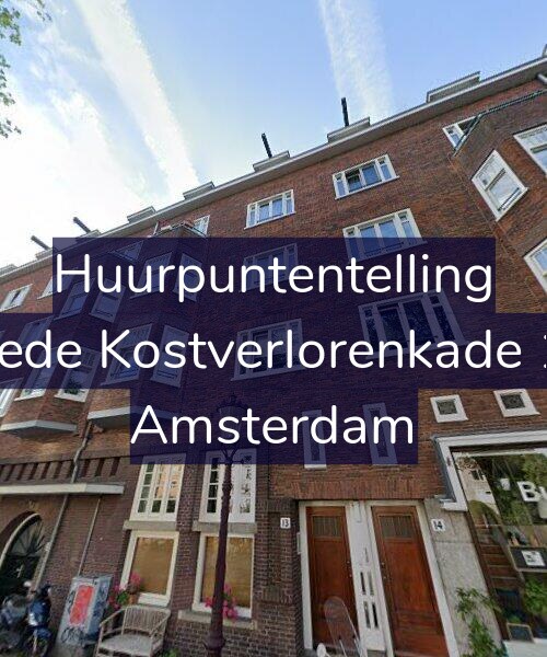 Foto gevel Huurpuntentelling voor Tweede Kostverlorenkade 13-1, Amsterdam