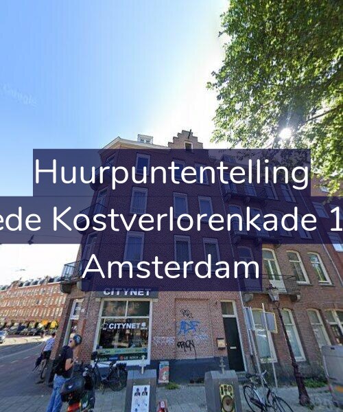 Foto gevel Huurpuntentelling voor Tweede Kostverlorenkade 126-1, Amsterdam