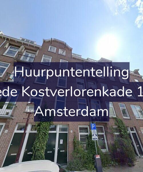 Foto gevel Huurpuntentelling voor Tweede Kostverlorenkade 139-3, Amsterdam