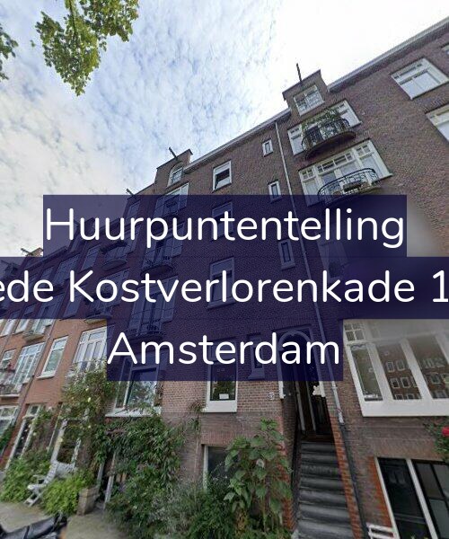 Foto gevel Huurpuntentelling voor Tweede Kostverlorenkade 158-2, Amsterdam