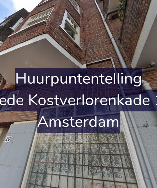 Foto gevel Huurpuntentelling voor Tweede Kostverlorenkade 19-1, Amsterdam