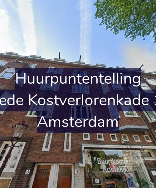 Foto gevel Huurpuntentelling voor Tweede Kostverlorenkade 14-2, Amsterdam