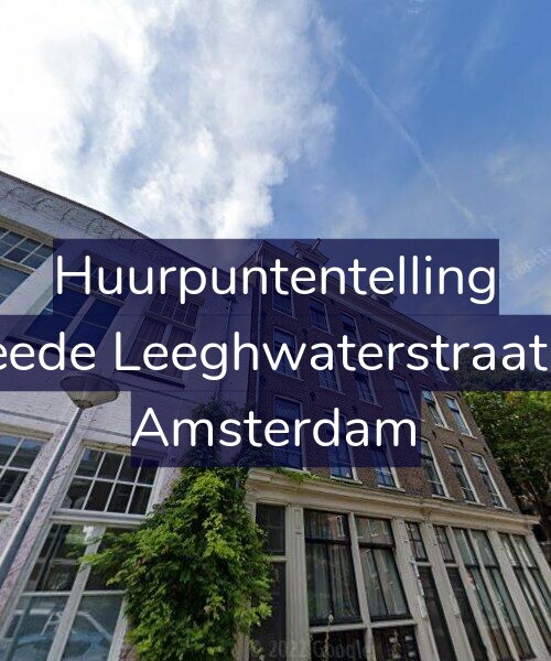 Foto gevel Huurpuntentelling voor Tweede Leeghwaterstraat 4-2, Amsterdam