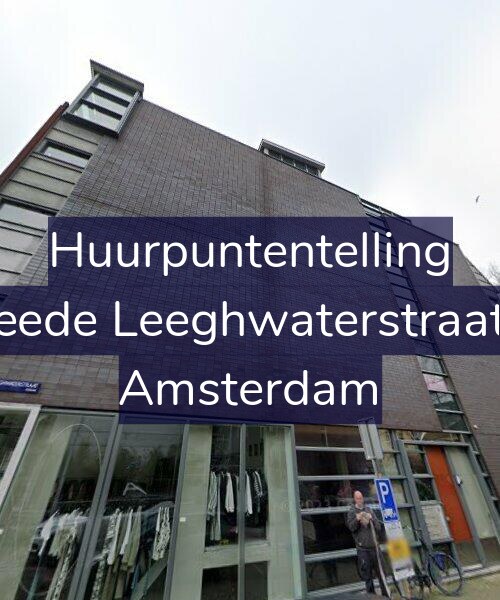 Foto gevel Huurpuntentelling voor Tweede Leeghwaterstraat 50, Amsterdam