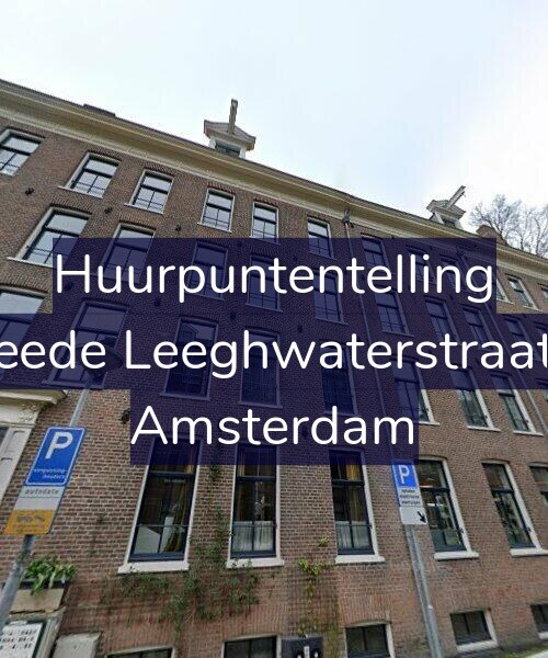 Foto gevel Huurpuntentelling voor Tweede Leeghwaterstraat 30, Amsterdam